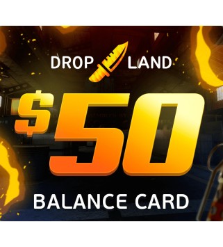 Dropland.net 50 USD Wallet Card Key GLOBAL